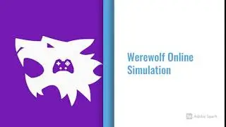 Werewolf Online Simulation Intro