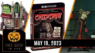 This Week In Eek! - Lemax Spooky Town Michaels Exclusives, Creepshow 4k UHD, New Horror Toys & More!