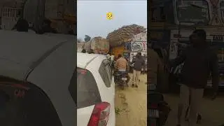 Bhayankar jaam 🤔#traffic #tragedy #roadjaam
