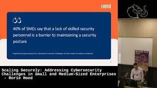 Scaling Securely: Addressing Cybersecurity Challenges in SMEs - Rorie Hood