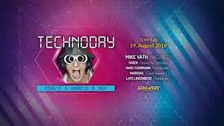 [DJ Set] FADEN - Live @ TECHNOBDAY! MIKE V&Auml;TH & MARC FUHRMANN // AARAU (CH) // 19.08.18