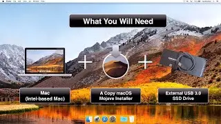 Install & Run macOS Mojave From External SSD