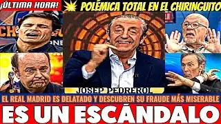 🚨¡EXCLUSIVA! EL CHIRINGUITO LA ACUSACIÓN QUE DESTROZA EL INVENTO DEL REAL MADRID Y EL BARCELONA HOY