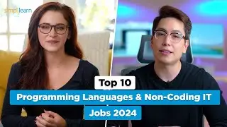 Top 10 Best Programming Languages And 10 IT Jobs Without CODING For 2026 | Simplilearn