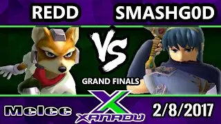 S@X 188 - Kingsmen | Redd (Fox) Vs. SmashG0D (Marth) - SSBM Grand Finals - Smash Melee