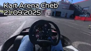 Kart Arena Cheb - TA 2 - 21.09.2025 - POV 4k - Platz 1 Chaos