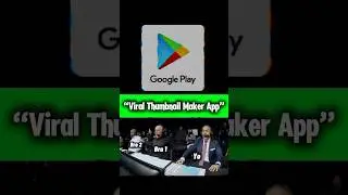 Viral & Trending￼ Thumbnail Maker App 2025 #thumbnail @decodingyt