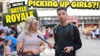 GETTING GIRLS NUMBERS IN LONDON! *FORTNITE EDITION*
