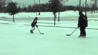 Skating Outdoors in Frisco Texas Dec 7, 2013
