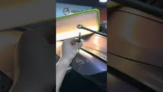 Repair common dents on Xiaomi rear cover retaining original paint #cardentrepair