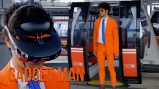 Richard Ayaode reviews Travel Gadgets on the Emirates Air Line | Gadget Man
