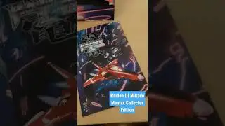 Raiden III Mikado Maniax Collector's Edition Switch Unboxing #stg #unboxing #raiden #nintendoswitch