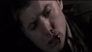 Sam Winchester gets possessed by a demon in SUPERNATURAL. 