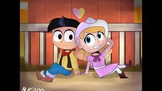 (13+) Speedpaint of Kid Lucky x Joannie