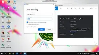 Tutorial Zoom Sebagai Peserta Meeting (Join a Meeting) Menggunakan PC atau Laptop