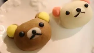 DIY Character Nerikiri Rilakkuma Japanese Traditional Sweets