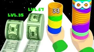 Coin Stack 3D vs Toy Spring 3D - (Max Level, Freeplay) Noob Pro Hacker