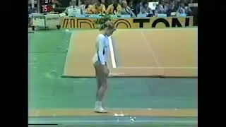 AA 1983 World Championships   Julianne McNamara USA VT