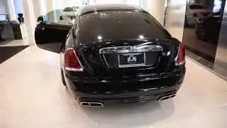 Mansory Wraith Exhaust Startup