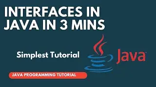 Interfaces in Java in 3 Minutes - Java Tutorial