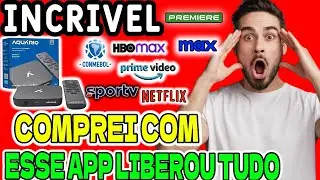 Comprei este tv box aquario stv3000 plus e para minha surpresa ele tinha esse APP SECRETO 🛑VEJA ISSO