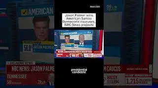 Jason Palmer wins American Samoa Democratic caucuses, NBC News projects
