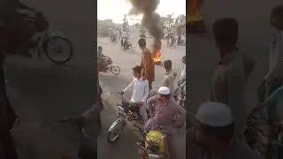 Fateh pur Pti Protest again election commission