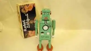 Schylling Robot Lilliput Wind-up Space Toy opamerica