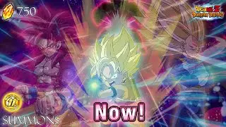 NEW SUMMON ANIMATIONS! - Dragon Ball Dokkan Battle (11 Anniversary SSJ4 Goku & SSJ3 Vegeta Summons)