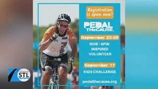Get in gear and ready to ride &ndash; start training now for Pedal the Cause