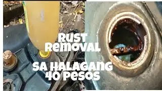 paano tanggalun ang kalawang sa tangke sa./ budget meal lng