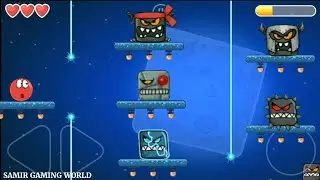 Red Ball 4 All mini Bosses
