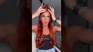WIG INSTALL&hearts;️ #wighelp #wigtransformation #wigfix #humanhairwig #bald #alopecia #viral
