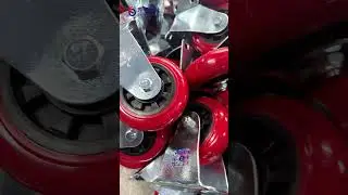 Medium Duty PU Plate Caster Wheels
