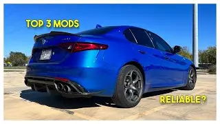 Alfa Romeo Giulia 2.0 Top 3 mods and reliability