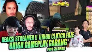REAKSI STREAMER GEEK UHIGH CLUTCH FAZECLAN !!