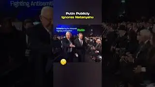 Putin IGNORES Netanyahu in Public ! 😯