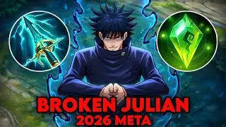MANIAC! BEST JULIAN DAMAGE BUILD 2026 🔥 INSANE ONE-SHOT META | MLBB