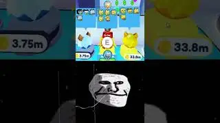 When You Hatch A Huge Lucki #roblox #shorts #trollface