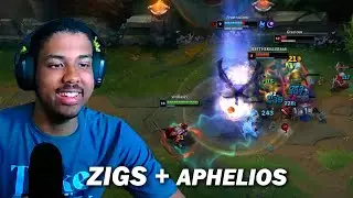 ZIGGS + APHELIOS = 💀 COMO JUGAR ZIGS MID - League of Legends S13