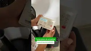&iexcl;Actualiza tu medidor recargable y sigue disfrutando de la mejor energ&iacute;a!💚⚡️