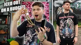 ICED OUT ON A BUDGET!! JEWELRY REVIEW | VINTAGE LOOKBOOK ft. MIDASBLING