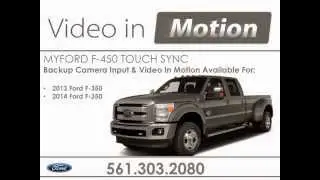 Ford F450 Backup Camera / DVD Bypass