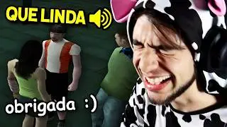 Entrei no GTA RP pela primeira vez (FINGINDO SER MULHER KK)
