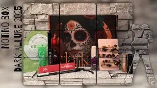 Открываем коробочку красоты Beauty After Dark от NOTINO - лимитка DARK ALLURE, хэллоуин 2025. 