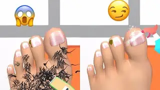 Foot Clinic ASMR Feet Care Game | Max New Level | Mobile Gameplay | Zavro Games |