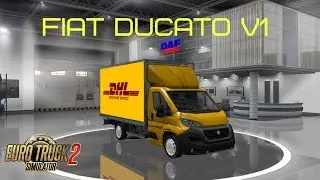 Euro Truck Simulator 2 обзор мода (Fiat Ducato v1)
