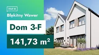 Dom 3-F | Osiedle domów Błękitny Wawer w Warszawie | Etap III