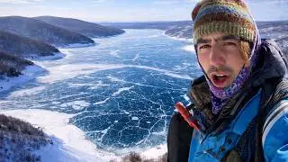 Ice Fishing NJ's DEADLIEST Body of Water - Round Valley Reservoir