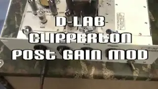 D-Lab Post amp Modification Clipperton Custom Boutique guitar amplifier